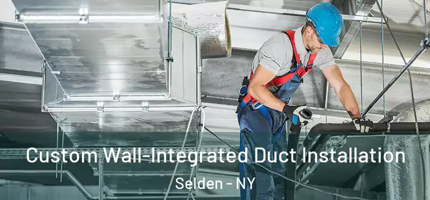  Custom Wall-Integrated Duct Installation Selden - NY
